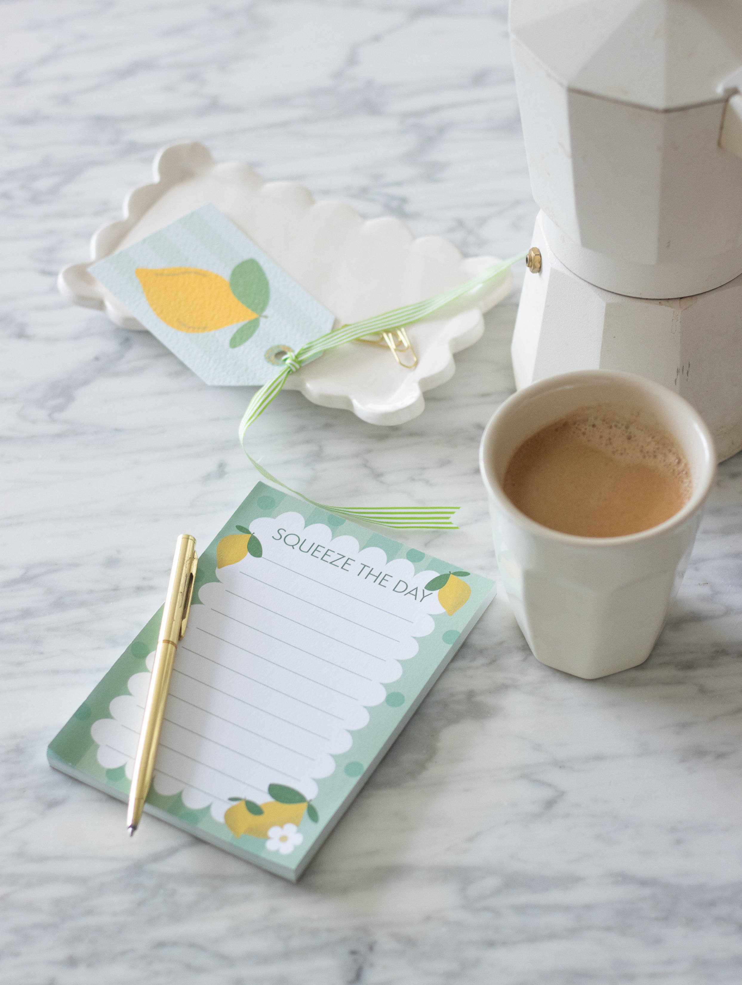 A6 Pocket Notepad Lemon