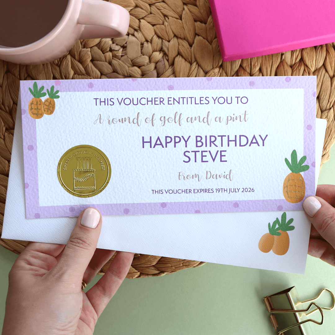 Personalised Pineapple Gift Voucher