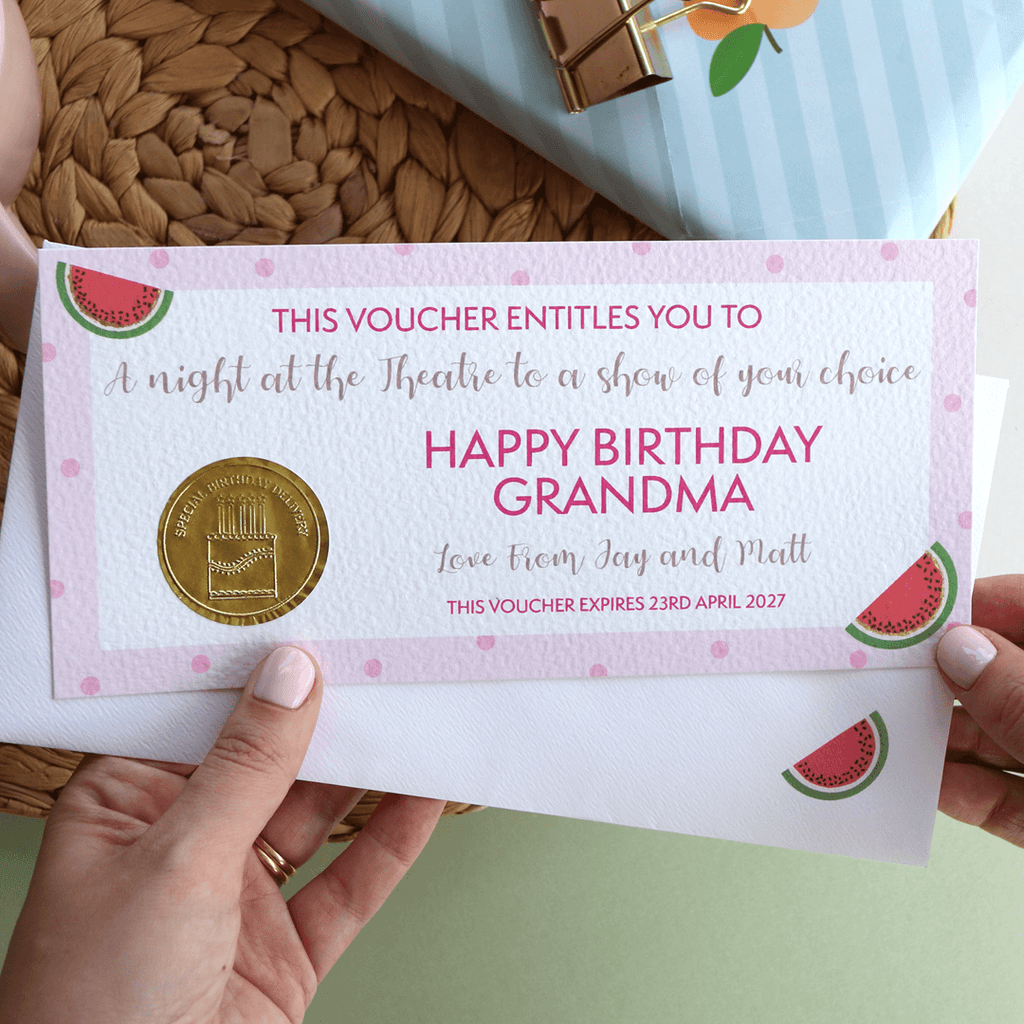 Personalised Watermelon Gift Voucher