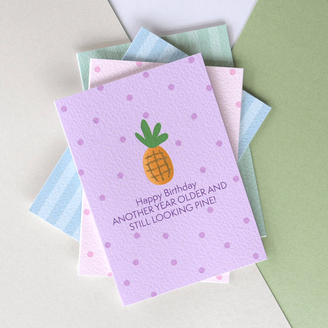 Happy Birthday Pineapple Card