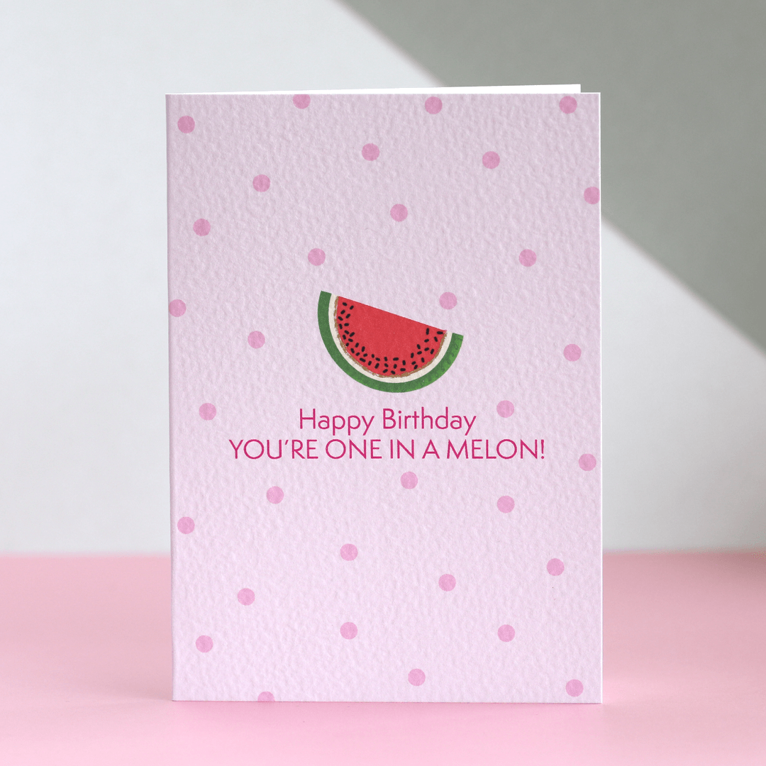 Happy Birthday Watermelon Card