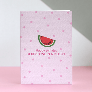 Happy Birthday Watermelon Card