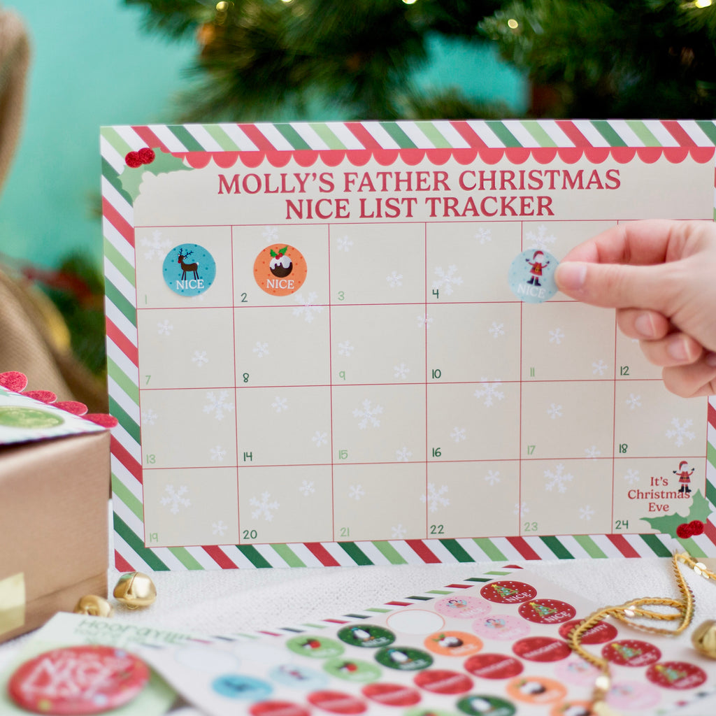 Personalised Nice List Christmas Tracker