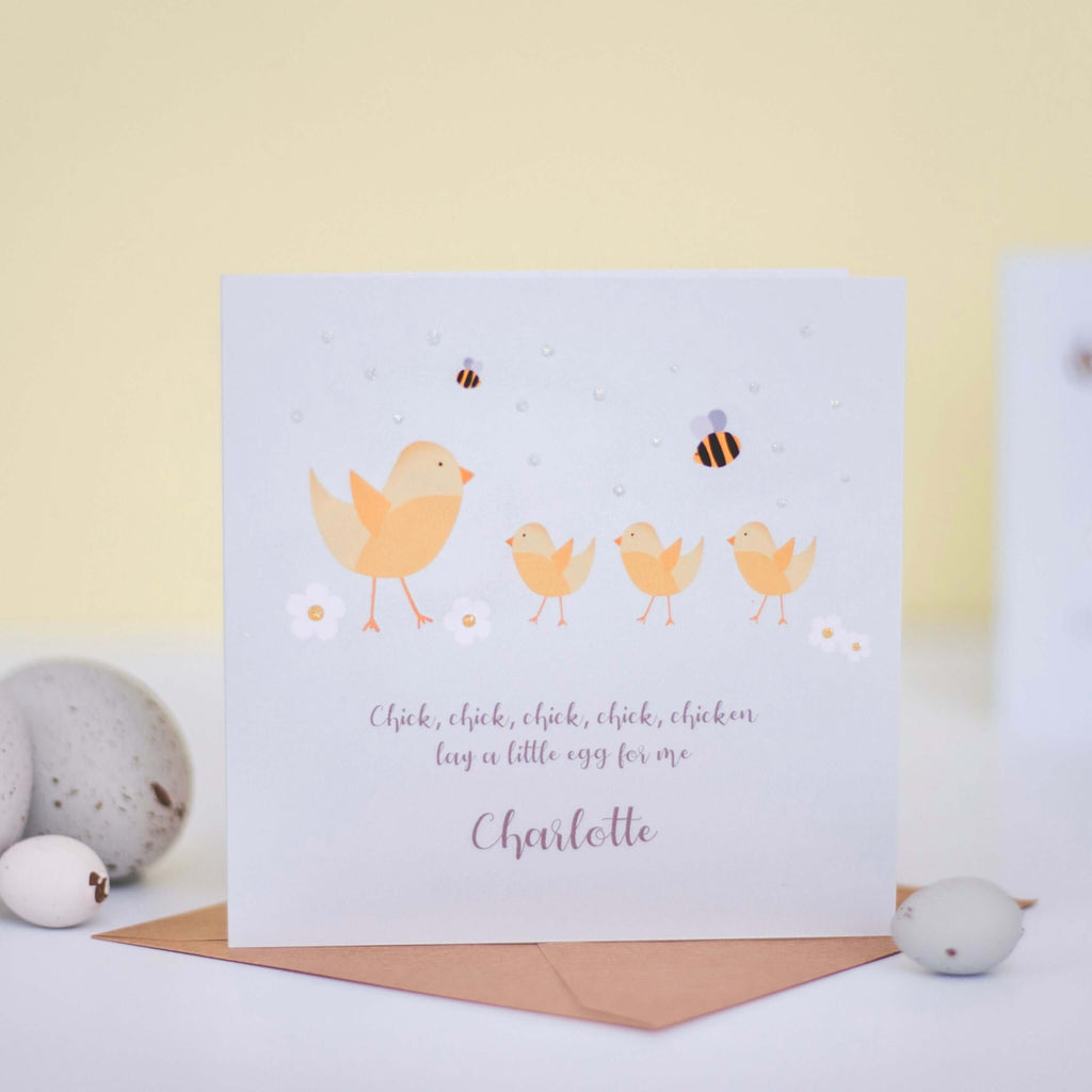 Chick, Chick Chicken Easter Card