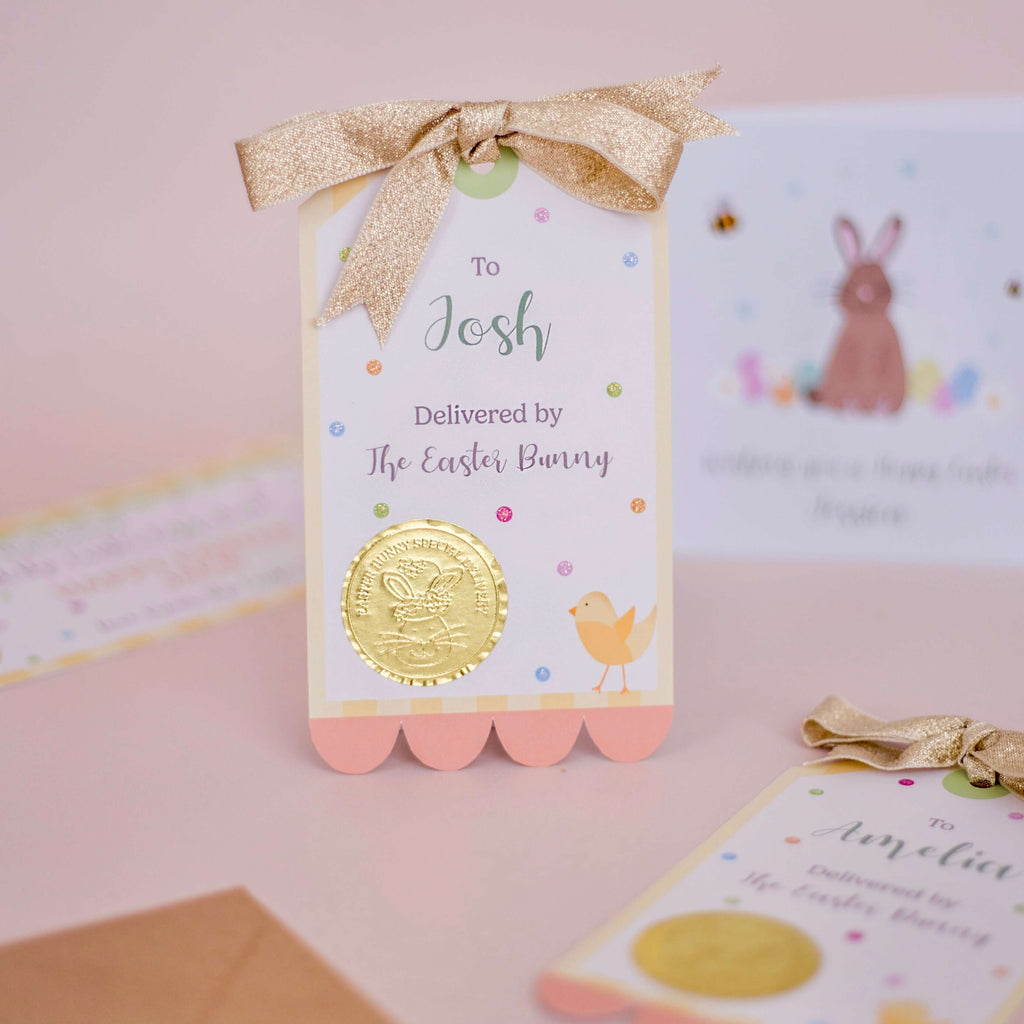 Large Personalised Easter Gift Tag