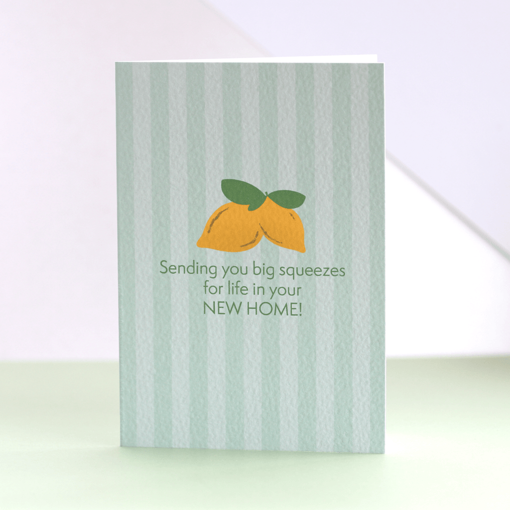 New Home Lemon Card