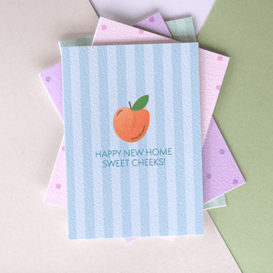 New Home Peach Card