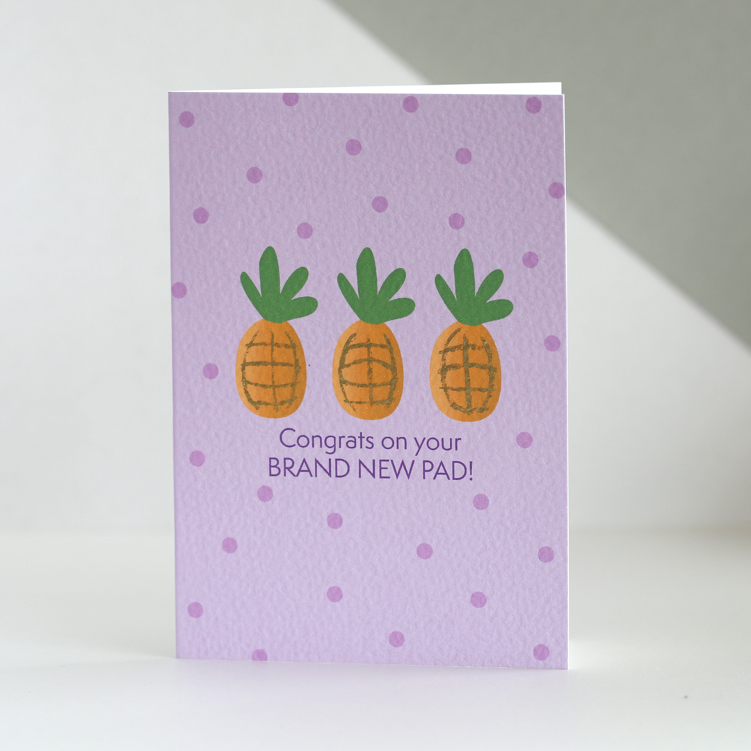 New Home Pineapple Card