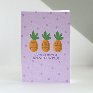 New Home Pineapple Card
