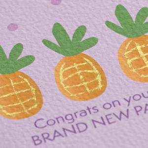 New Home Pineapple Card