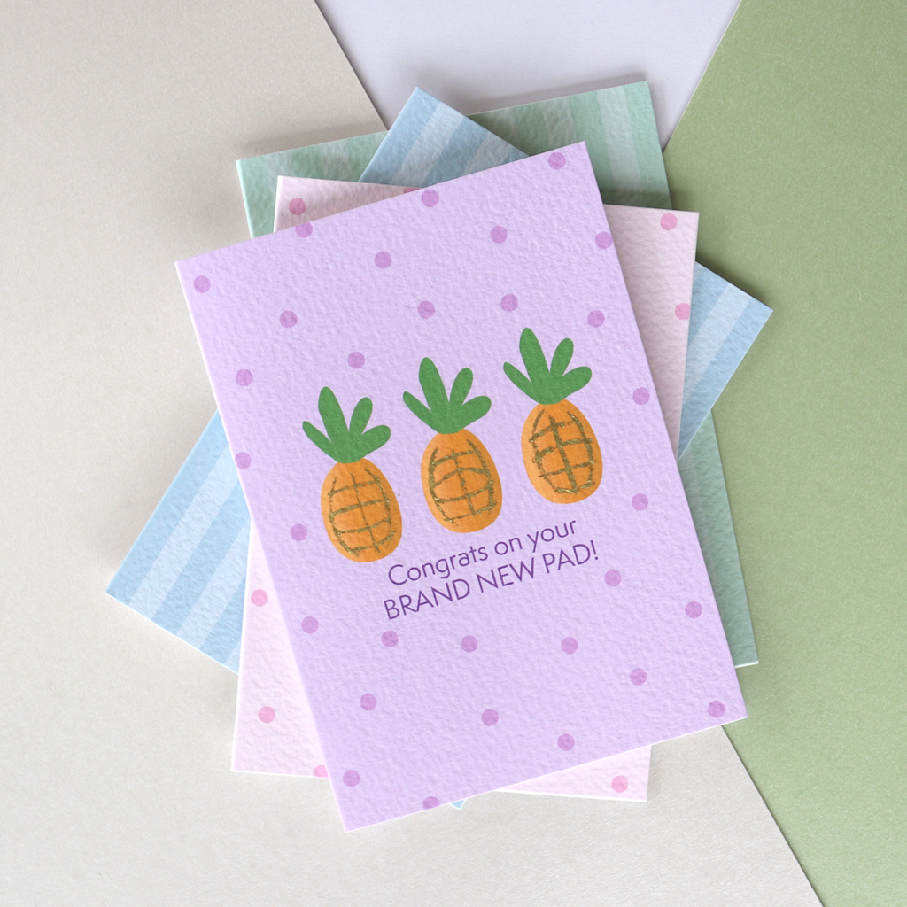 New Home Pineapple Card