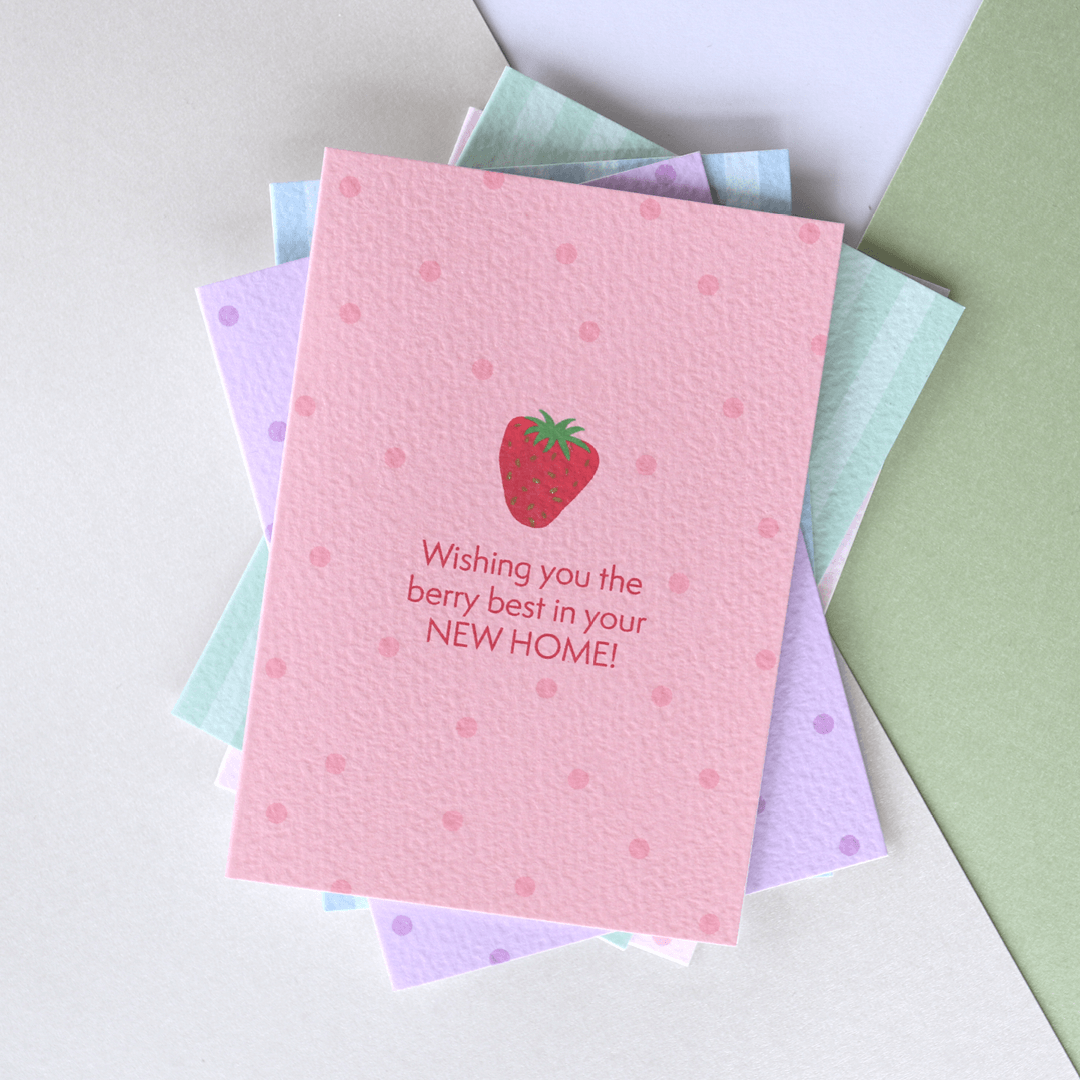New Home Strawberry Card