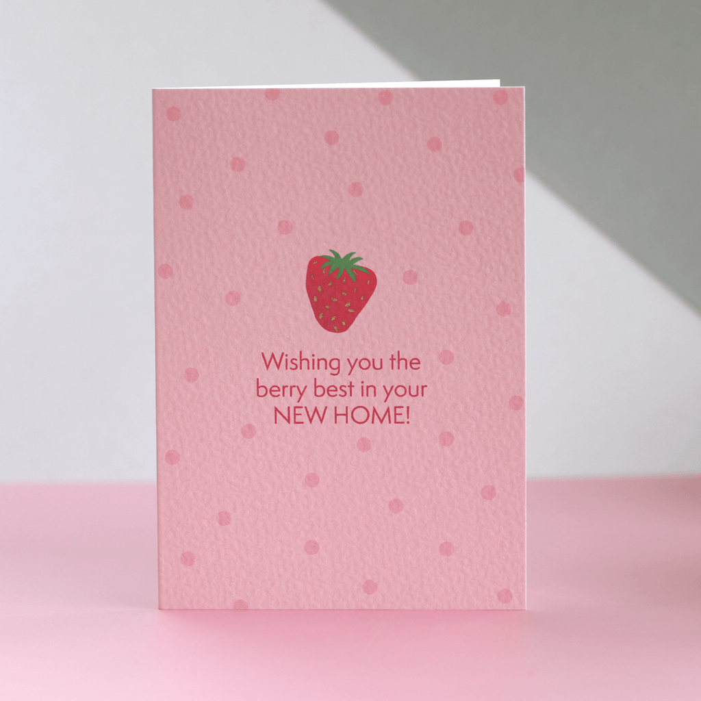 New Home Strawberry Card