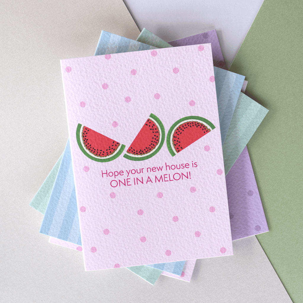 New Home Watermelon Card