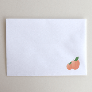 Wedding Day Peach Card
