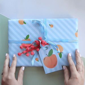 Fruit Gift Wrapping Paper Pack