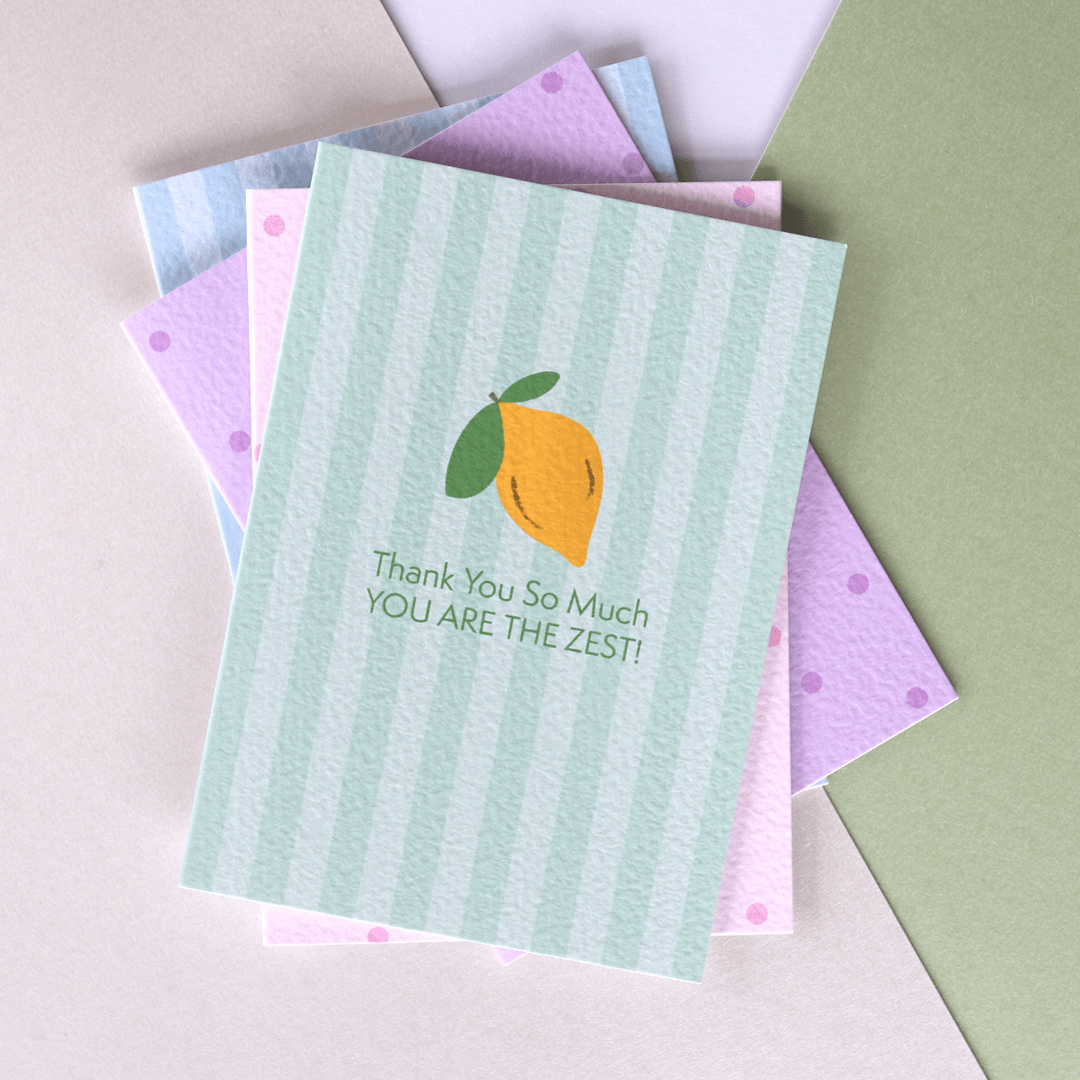 Thank You Lemon Card