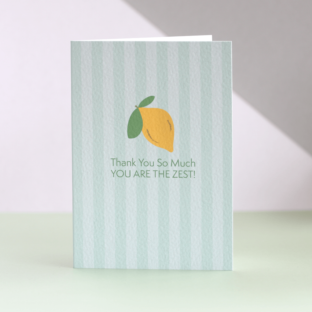 Thank You Lemon Card