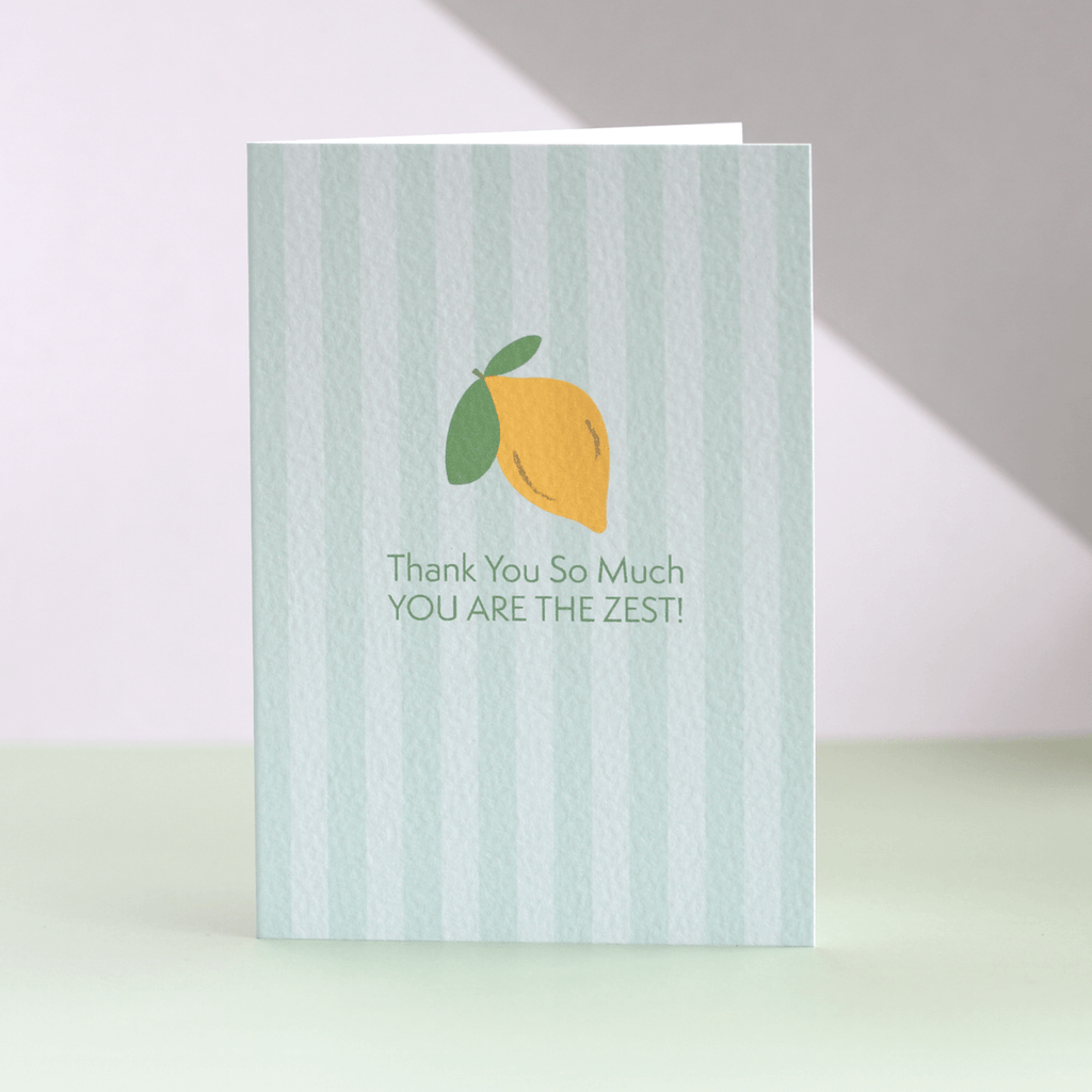 Thank You Lemon Card