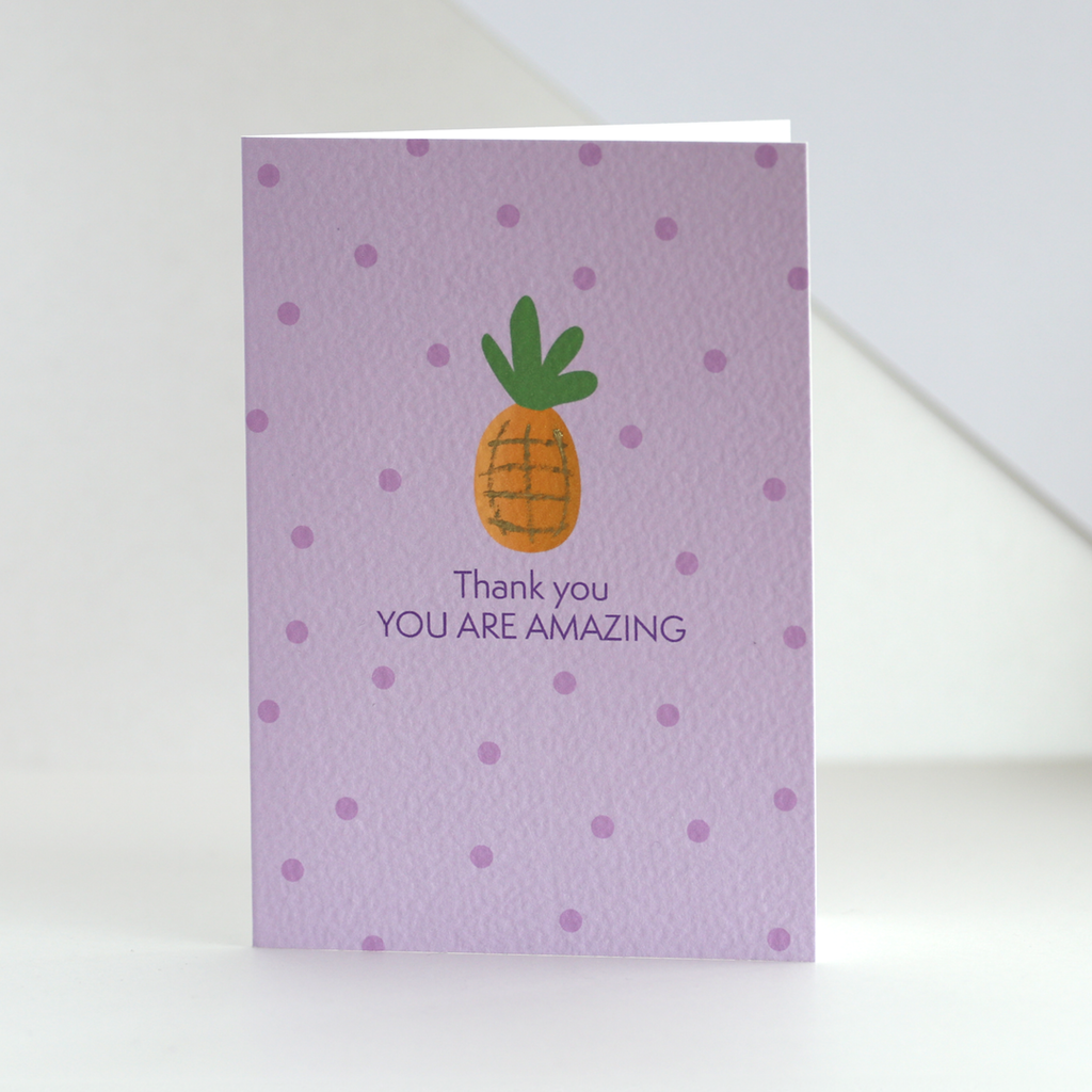 Thank You Pineapple Card