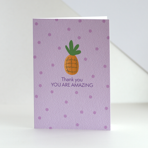 Thank You Pineapple Card