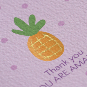 Thank You Pineapple Card