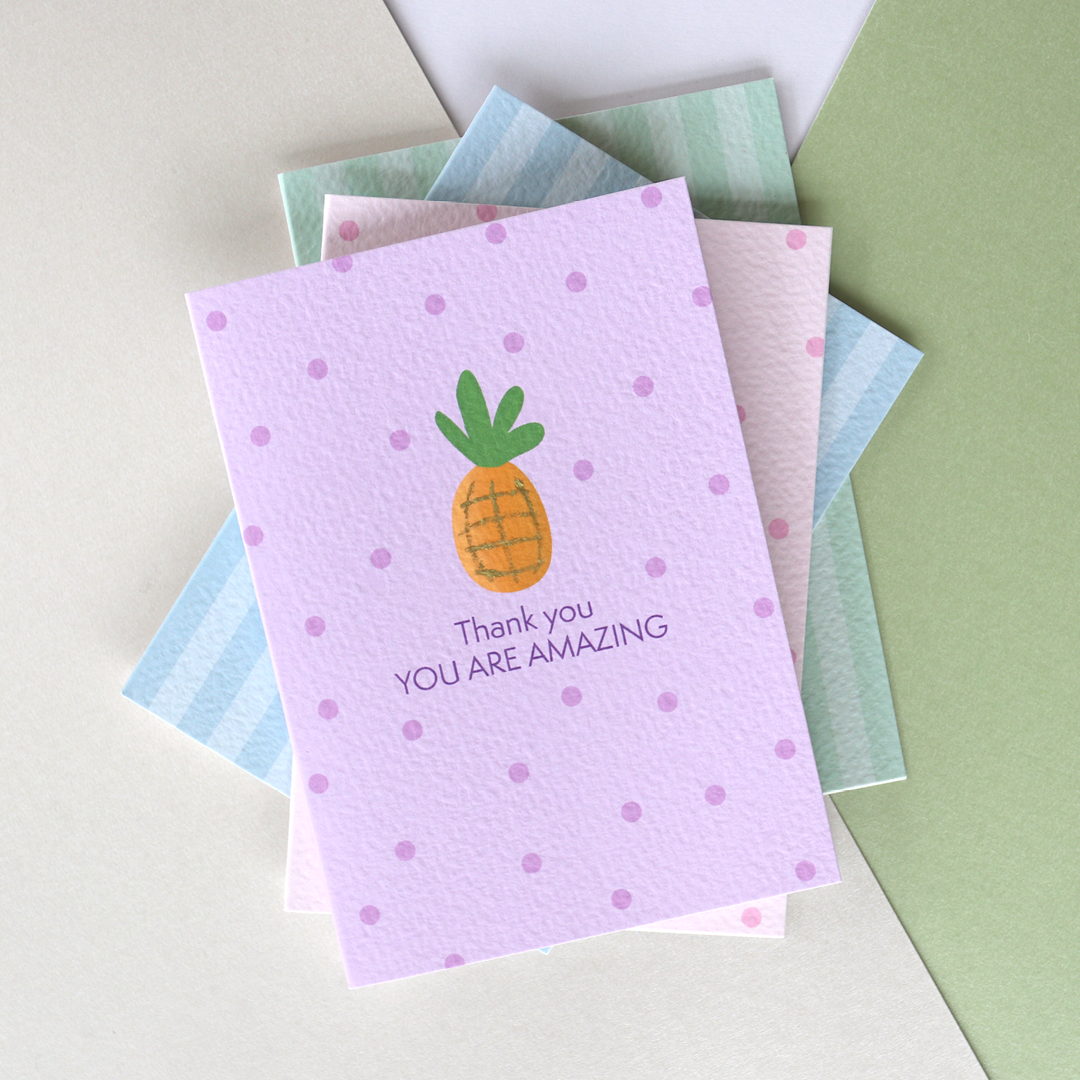 Thank You Pineapple Card
