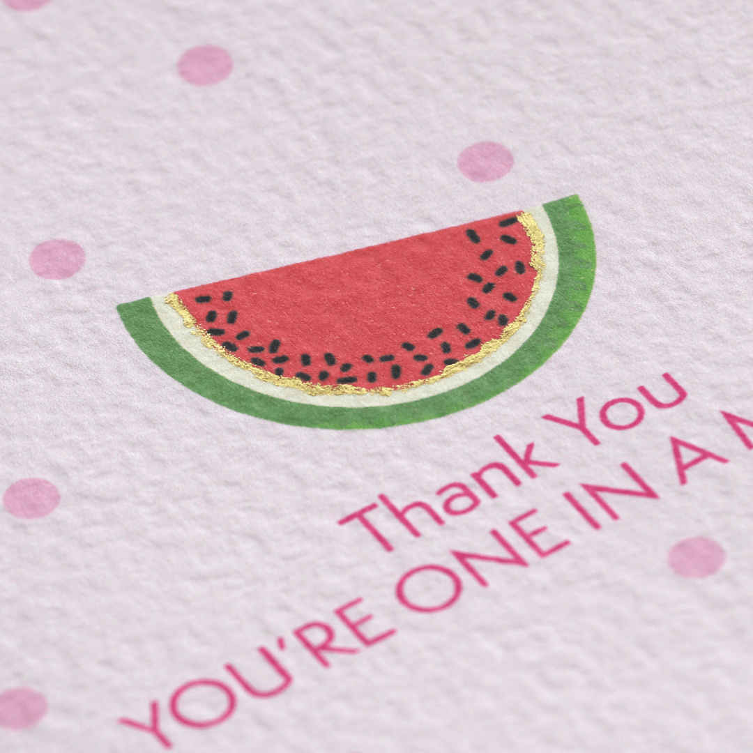 Thank You Watermelon Card