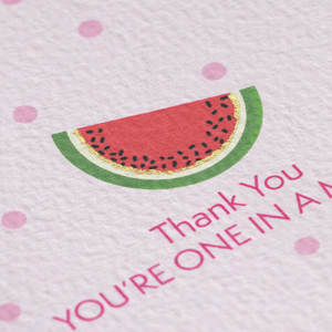 Thank You Watermelon Card