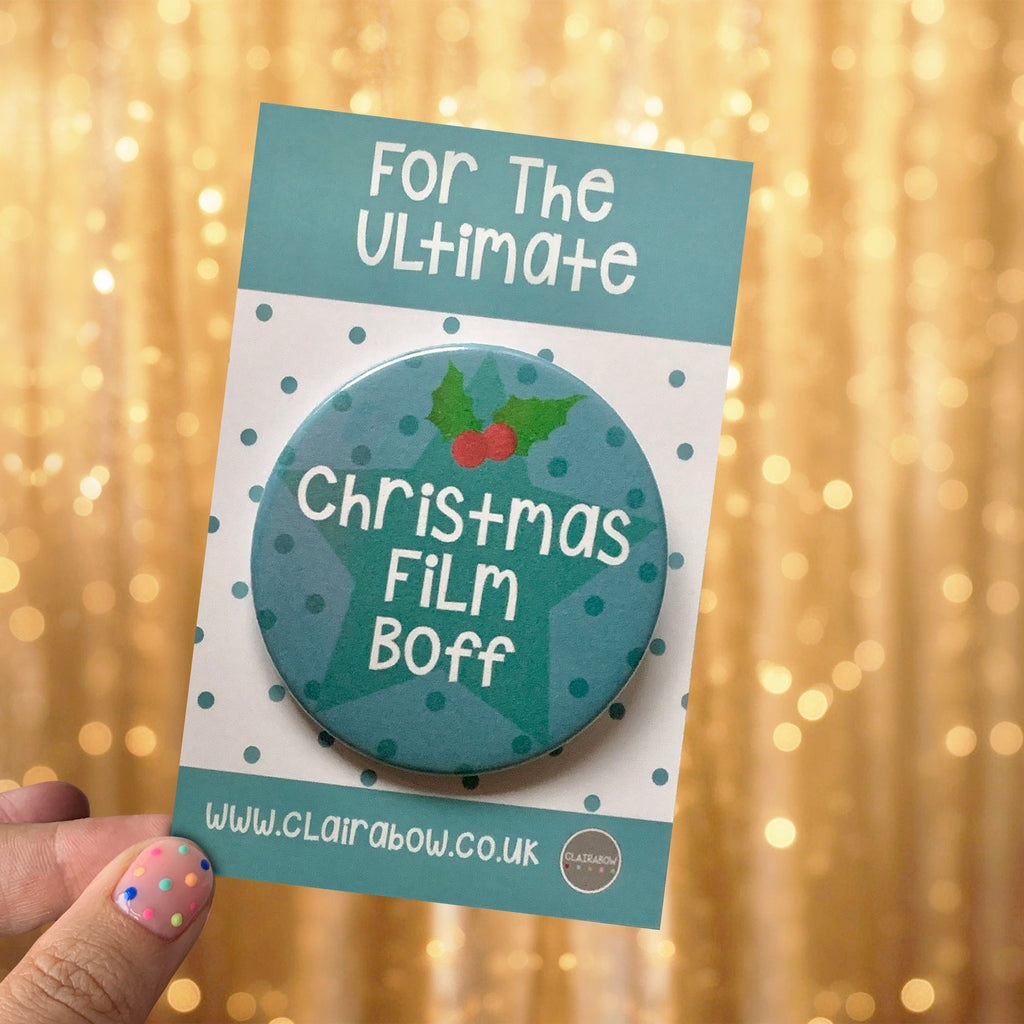 Christmas Film Boff Badge