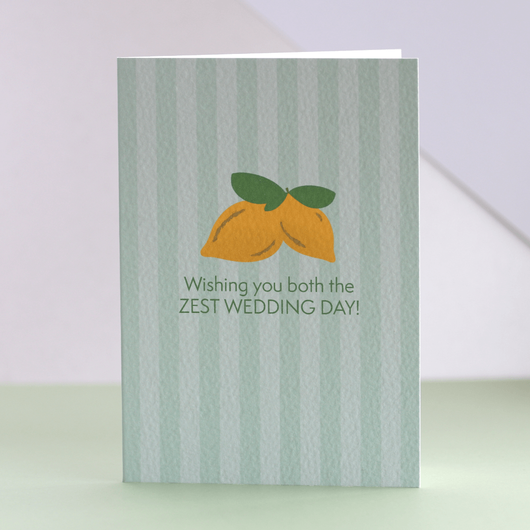 Wedding Day Lemon Card