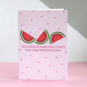 Wedding Day Watermelon Card