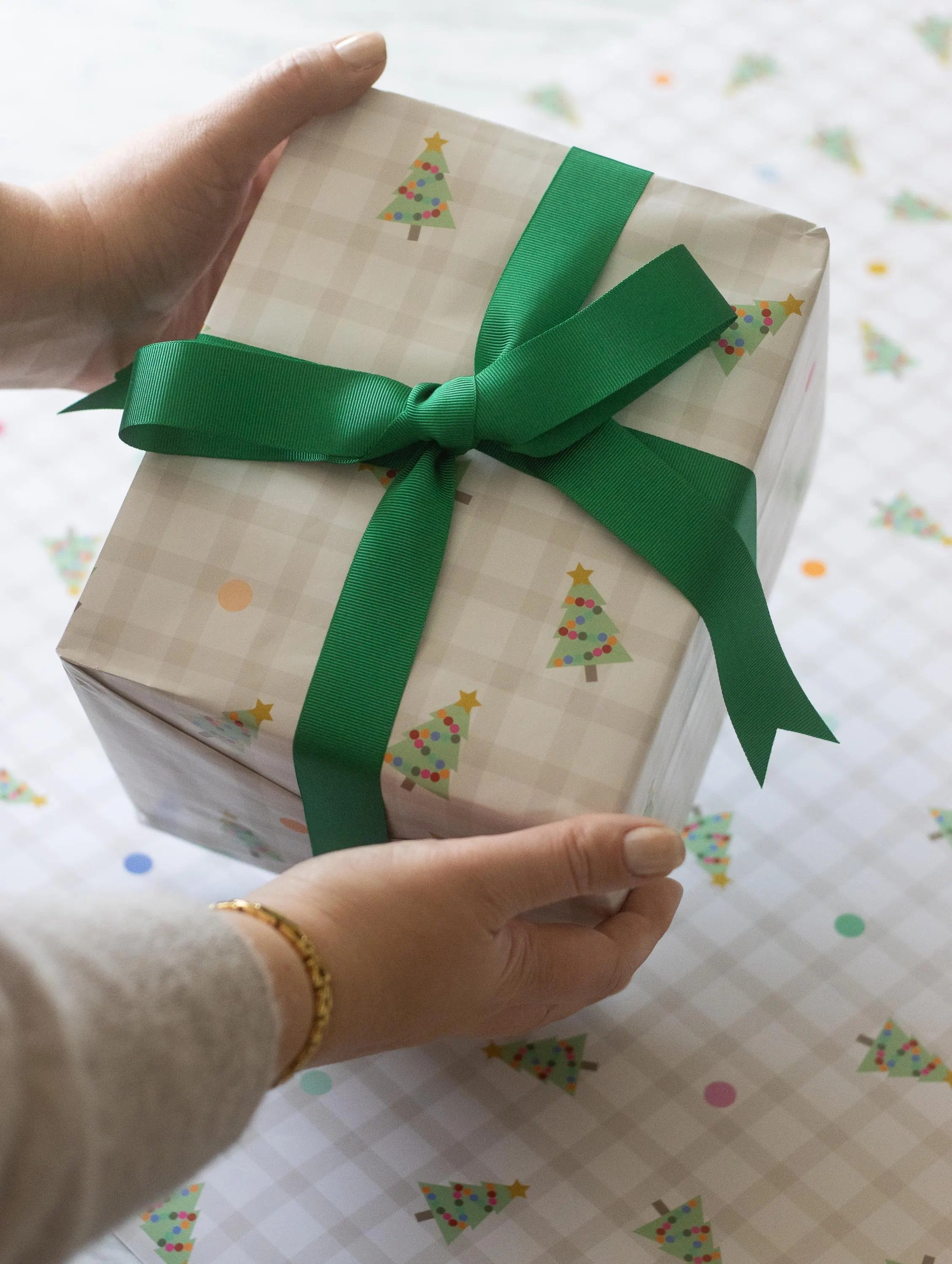 Christmas Tree Wrapping Paper