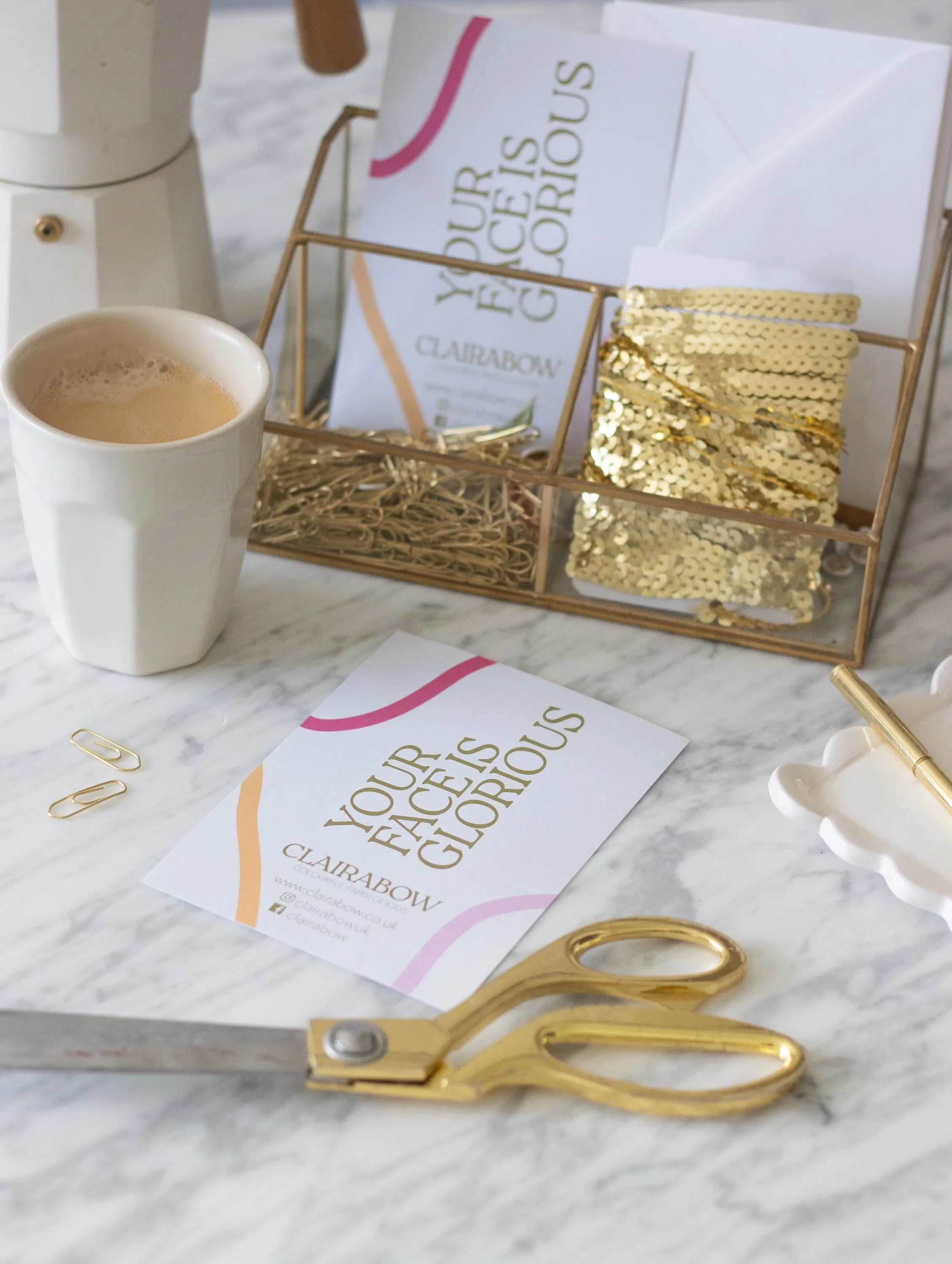 Personalised Glitter Angel Christmas Card