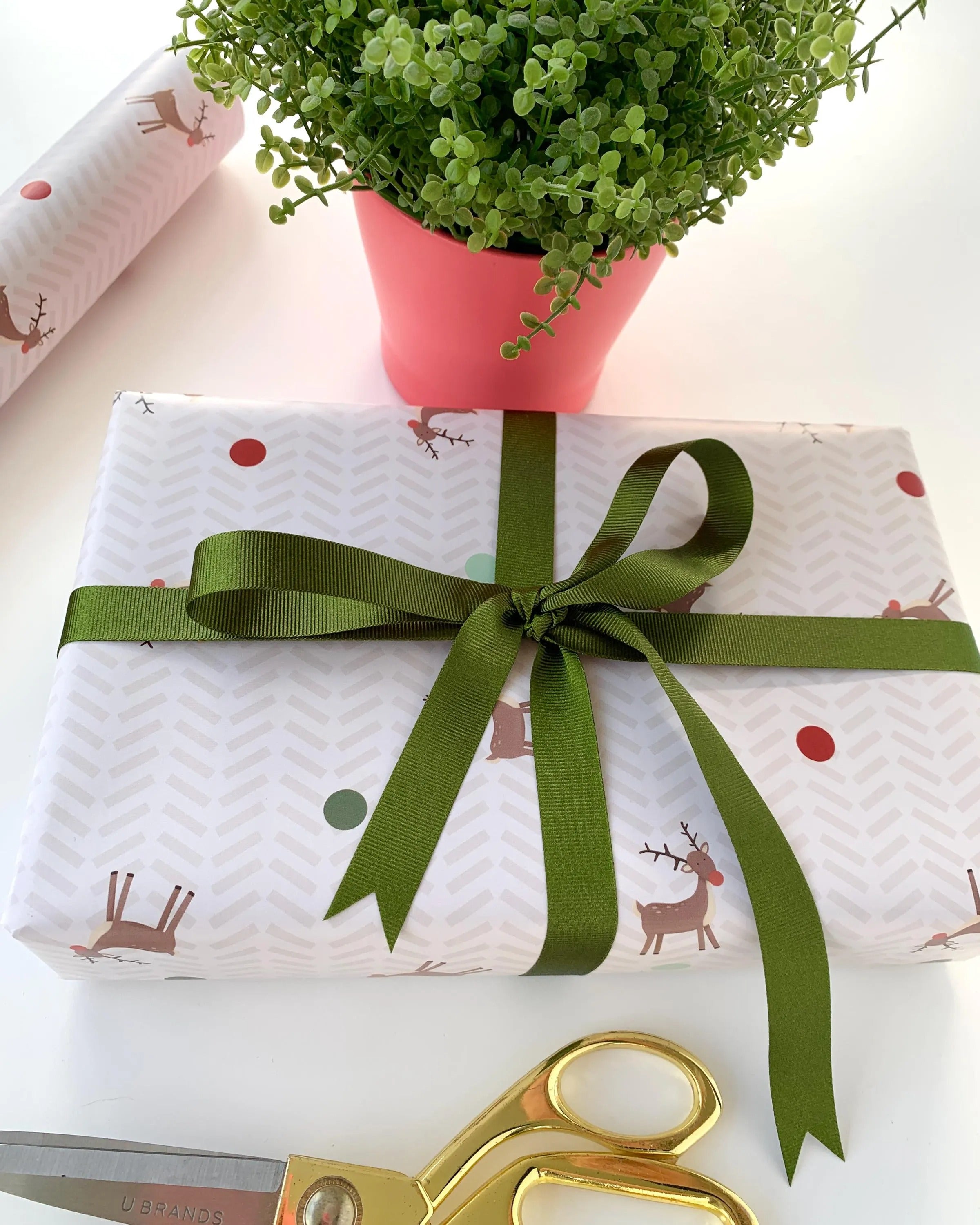 Rudolph Christmas Wrapping Paper