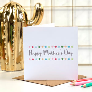 Happy Mother's Day Star Card