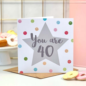 You Are 40 Birthday Card
