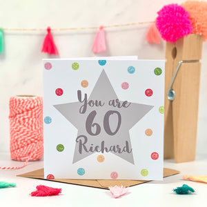 You Are 60 Birthday Card