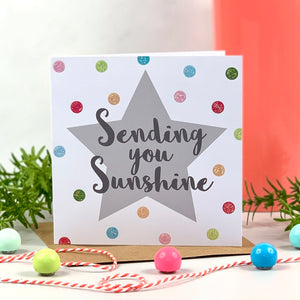 Sending You Sunshine Spot Card