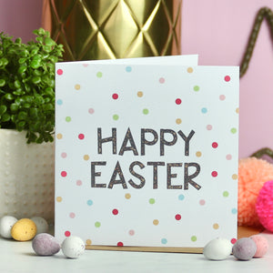 Happy Easter Spots Card
