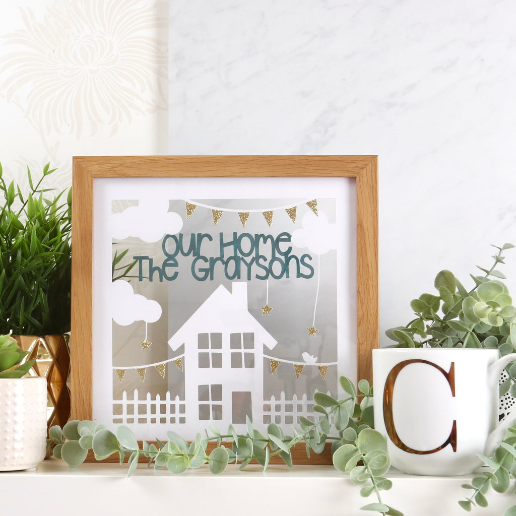 Our Home Personalised Cut Out