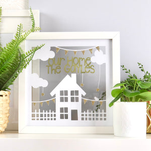 Our Home Personalised Cut Out